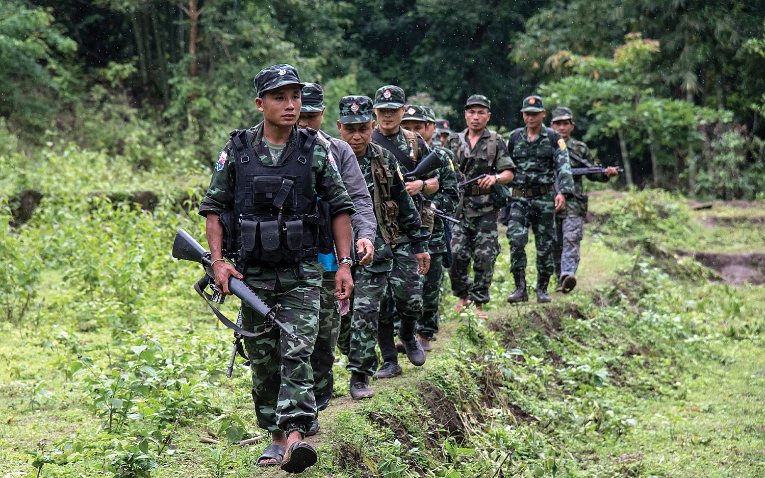 Burma’s slow burn