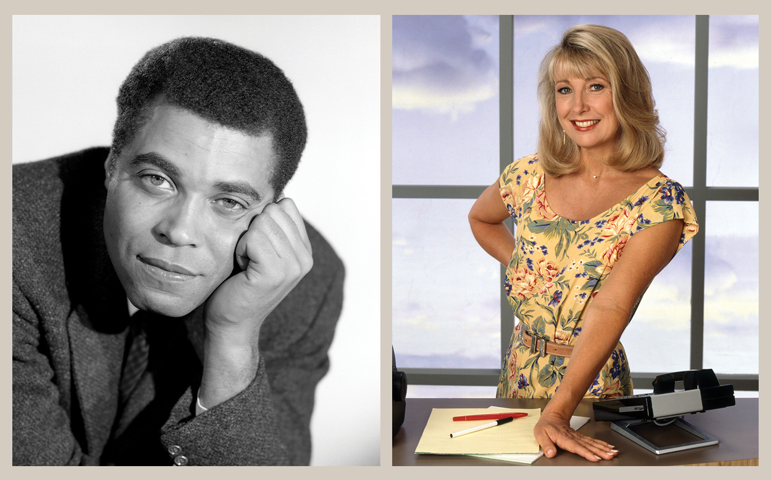 James Earl Jones (left) and Teri Garr